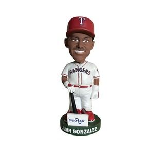 Texas Rangers 50th Anniversary Juan Gonzalez Bobblehead MLB